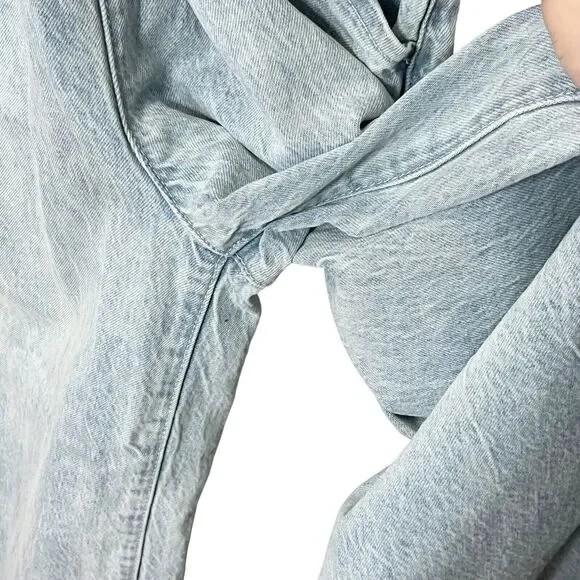 FREE POPLE Denim Blue Women's Jumpsuit - Picture 10 of 12